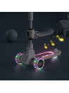 Great Kids Scooter & Toddler Scooter 3-12 Years Old 3 LED Light Wheels, Seat and Kids Music