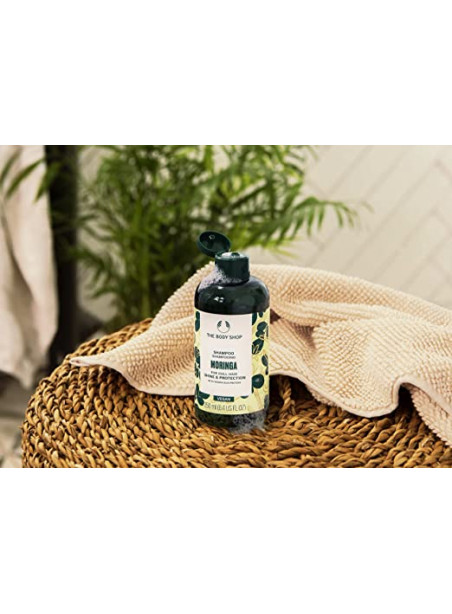 The Body Shop Moringa Shine & Protection Shampoo, For Dull Hair, Vegan