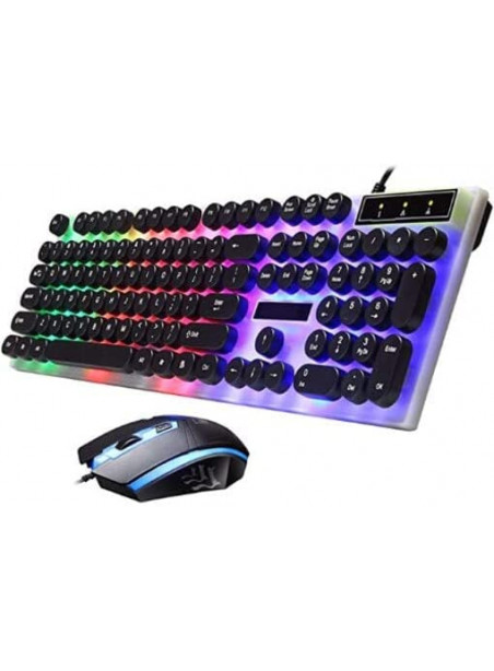 GStorm Wired gaming Light Up Membrane Keyboard and Mouse combo GX-300