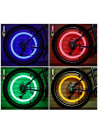 4Pcs LED Wheel Lights -Bike Tire Valve Stem Neon Light Bulb for Car Motorcycle Tyre Dust Cap