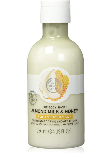 The Body shop Almond Milk & Honey Calming & caring Shower Cream 250 ml
