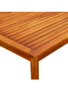 Garden Coffee Table 85x85x45 cm Solid Acacia Wood