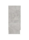 Sideboard Concrete Grey 120x30.5x70 cm Engineered Wood
