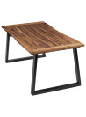 Dining Table Solid Acacia Wood 180x90 cm