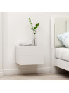 Bedside Cabinet White 40x30x30 cm Engineered Wood