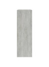 Bookshelf Concrete Grey 60x24x74.5 cm Engineered Wood