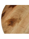 Coffee Table Solid Rough Mango Wood 65x32 cm
