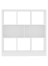 Book Cabinet White 97.5x29.5x100 cm Engineered Wood