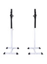 Barbell Squat Rack with Barbell and Dumbbell Set 60.5 kg