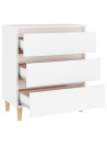 Sideboard White 60x35x69 cm Engineered Wood