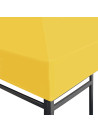 Gazebo Top Cover 270 g/m² 3x3 m Yellow