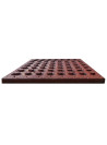 Fall Protection Tiles 12 pcs Rubber 50x50x3 cm Red
