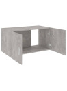 Wall Mounted Cabinet Concrete Grey 80x39x40 cm Engineered Wood