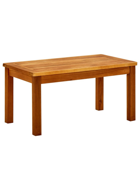 Garden Coffee Table 70x40x36 cm Solid Acacia Wood