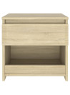 Bedside Cabinets 2 pcs Sonoma Oak 40x30x39 cm Engineered Wood