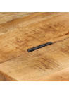 Coffee Table Rough Mango Wood 70x70x40 cm
