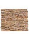 3D Wall Cladding Panels 10 pcs 1.01 m² Solid Teak Wood