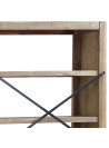 4-Tier Bookcase 80x30x110 cm Solid Wood Acacia
