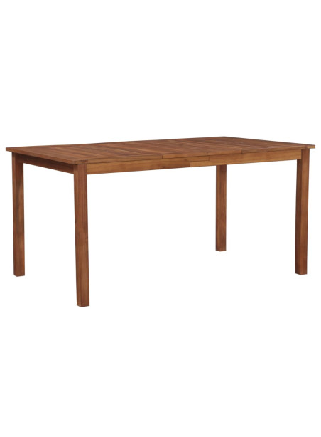 Garden Table 150x90x74 cm Solid Acacia Wood