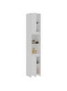 Bathroom Cabinet White 30x30x183.5 cm Engineered Wood