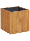 Garden Raised Bed Pot 43.5x43.5x44 cm Solid Acacia Wood