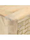 Sideboard with 2 Doors 55x30x70 cm Solid Wood Mango
