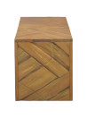 TV Stand 110x60x38 cm Solid Teak Wood