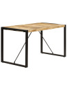 Dining Table 140x70x75 cm Solid Mango Wood