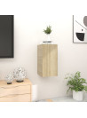 Wall Mounted TV Cabinets 2 pcs Sonoma Oak 30.5x30x30 cm