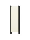 5-Panel Room Divider Cream White 250x180 cm