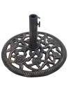 Umbrella Base Bronze 12 kg 48 cm Cast Iron