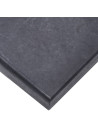 Umbrella Base Black 40x28x4 cm Granite