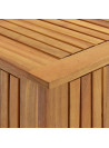Garden Storage Box 60x50x58 cm Solid Acacia Wood
