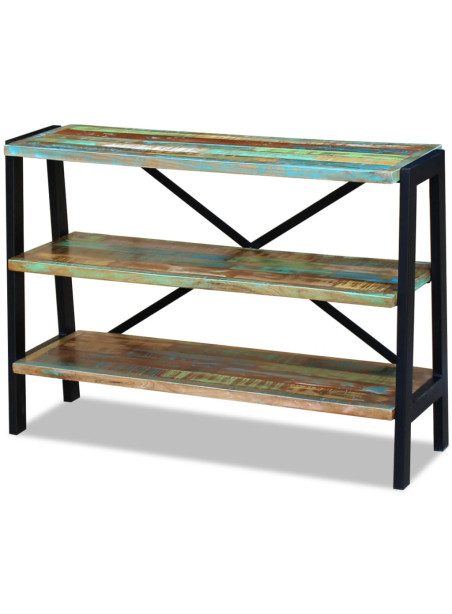 Sideboard 3 Shelves Solid Reclaimed Wood