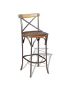 Bar Chair Solid Reclaimed Wood