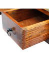 Coffee Table Drawers Solid Reclaimed Wood 90x45x35 cm