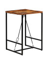 Bar Table Solid Reclaimed Wood 70x70x106 cm