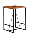 Bar Table Solid Reclaimed Wood 70x70x106 cm