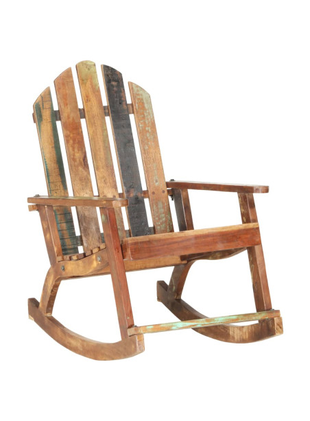 Garden Rocking Chair Solid Reclaimed Wood