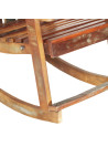 Garden Rocking Chair Solid Reclaimed Wood
