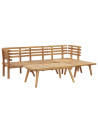 5 Piece Garden Lounge Set Solid Acacia Wood