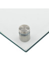 Kitchen Backsplash Transparent 80x50 cm Tempered Glass