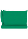 Pallet Cushions 3 pcs Green Oxford Fabric