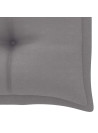Garden Bench Cushion Grey 100x50x7 cm Oxford Fabric