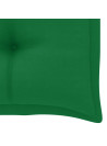 Garden Bench Cushion Green 100x50x7 cm Oxford Fabric