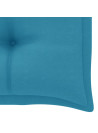 Garden Bench Cushion Light Blue 100x50x7 cm Oxford Fabric