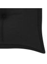 Garden Bench Cushion Black 150x50x7 cm Oxford Fabric
