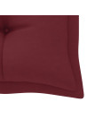 Garden Bench Cushion Wine Red 180x50x7 cm Oxford Fabric