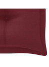 Garden Bench Cushion Wine Red 200x50x7 cm Oxford Fabric