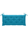 Garden Bench Cushions 2 pcs Light Blue 120x50x7cm Oxford Fabric